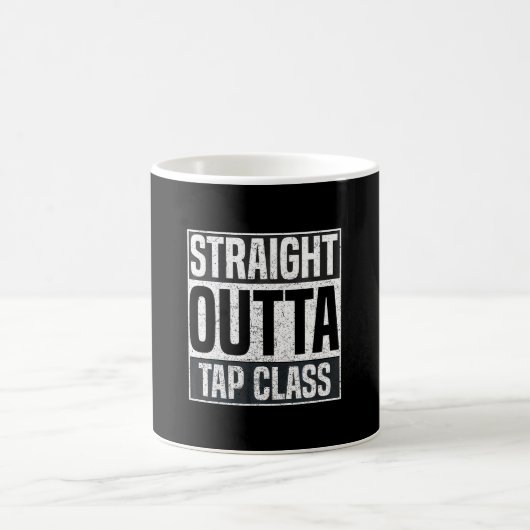 Straight Outta Stich Class Steche Tänzer Dancing Kaffeetasse (Mittel)