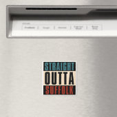 Straight Outta Suffolk Virginia VA Magnet (In Situ (Geschirrspüler))
