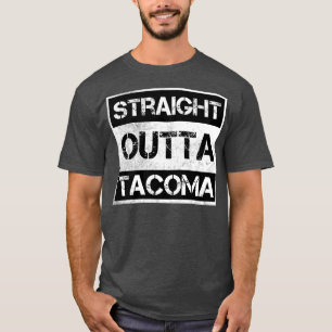 Straight Outta Tacoma Washington Vintage Störungen T-Shirt
