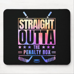 Straight Outta The Penalty Box Tie Dye Lieblings- Mousepad