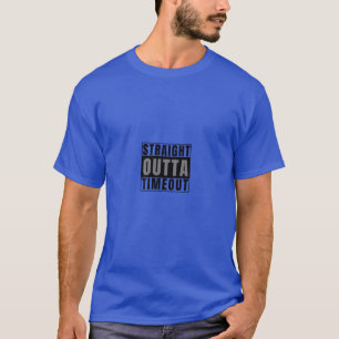 Straight Outta Timeout Naughty Child oder Kid T-Shirt