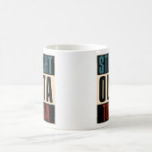 Straight Outta Topeka Kansas KS Kaffeetasse (Mittel)