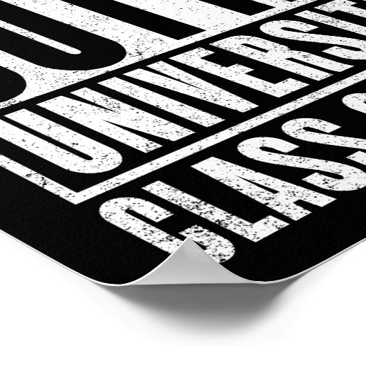 Straight Outta University 2024 (Not leidend) Poster (Ecke)