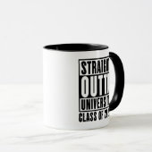 Straight Outta University Class of 2026 Tasse (VorderseiteRechts)