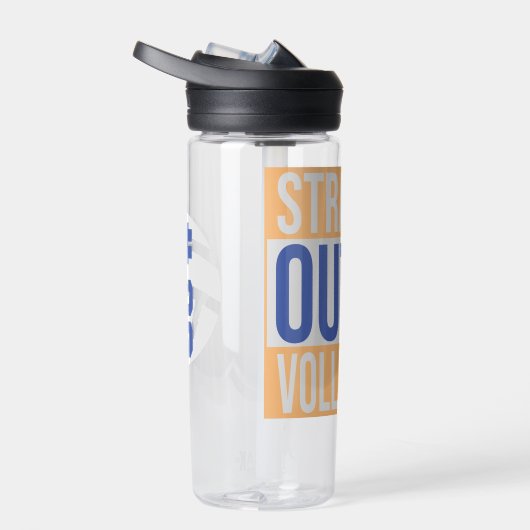 STRAIGHT OUTTA VOLLEYBALL Wasserflasche CamelBak® Trinkflasche (Rechts)