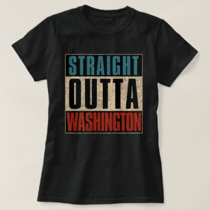 Straight Outta Washington District, Columbia DC T-Shirt