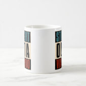 Straight Outta Waterloo Iowa Kaffeetasse (Mittel)
