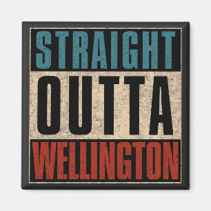 Straight Outta Wellington Florida FL Magnet