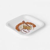 Straight Outta Yummy Ramen Noodles Pappteller (Gewinkelt)