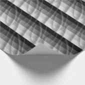 STRAIGHT PRIDE FLAG WAVY DESIGN -.pnng Geschenkpapier (Ecke)