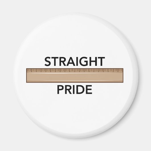 Straight Pride Magnet (Vorne)