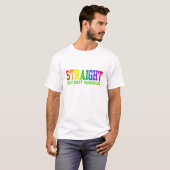 STRAIGHT Shirt - wählen Sie Stil & Farbe (Vorne ganz)