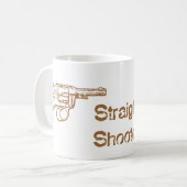 Straight Shooter Kaffeetasse (Vorderseite Links)