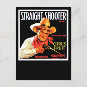 Straight Shooter Postkarte
