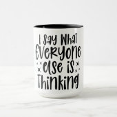 Straight Shooter Tasse (Zentrum)