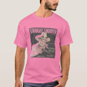 Straight Shooter verblassen T-Shirt (Vorderseite)