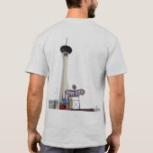 Straight Tower & Fun City Motel - Las Vegas T-Shirt (Rückseite)