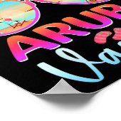 Straight Trippin Aruba 2025 Beach Summer Vacation Poster (Ecke)