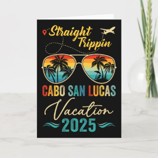 Straight Trippin Cabo San Lucas 2025 Familien-Somm Karte