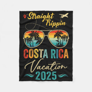 Straight Trippin Costa Rica 2025 Family Summer Vac Fleecedecke