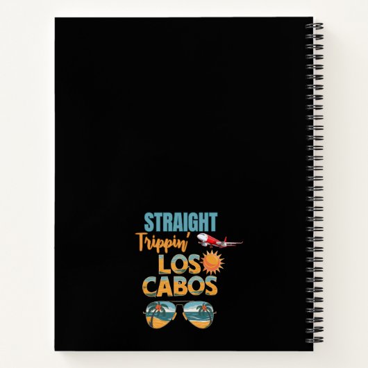 Straight Trippin' Los Cabos 2025 Fun Vacation Notizblock (Rückseite)