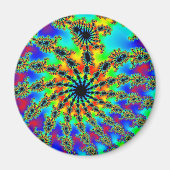 Straight Trippin Magnet - rund (Vorne)