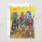 STRAIGHTAWAY! Postkarte (Vorne/Hinten)