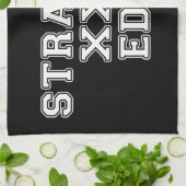 Straightedge Geschirrtuch (Gefaltet)