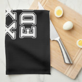 Straightedge Geschirrtuch (Viertel Falte)