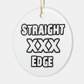 Straightedge Keramikornament (Links)