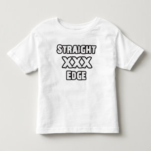 Straightedge Kleinkind T-shirt