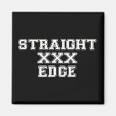 Straightedge Magnet (Vorne)