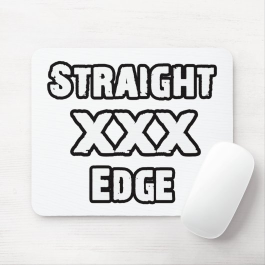 Straightedge Mousepad (Mit Mouse)
