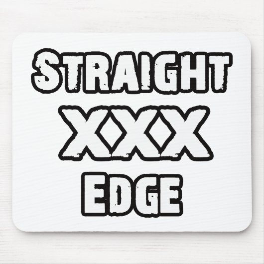 Straightedge Mousepad (Vorne)