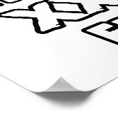 Straightedge Poster (Ecke)