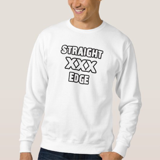 Straightedge Sweatshirt (Vorderseite)