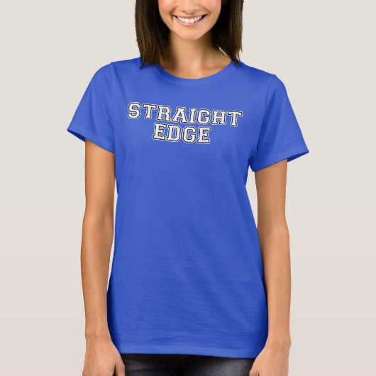 Straightedge T-Shirt (Vorderseite)