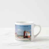 Straits Area Lighthouses Esppresso Tasse (Rechts)