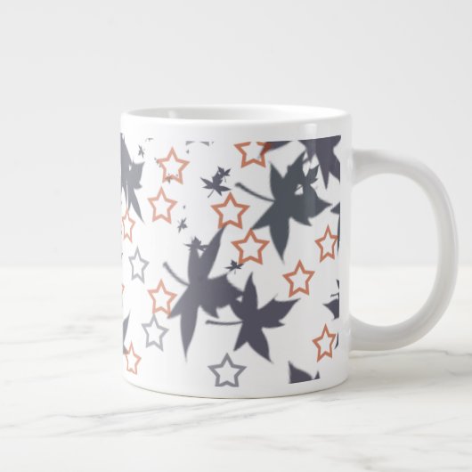 Straleaves spezielle Entwurfs-Tasse Jumbo-Tasse (Rechts)