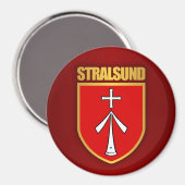 Stralsund Magnet (Vorderseite/Rückseite)