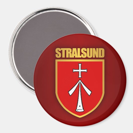 Stralsund Magnet (Vorderseite/Rückseite)