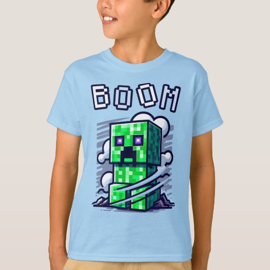 Strampler, BOOM, Minenfänger, Cooler T - Shirt (Vorderseite)