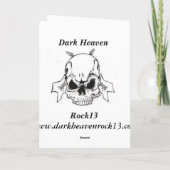 Strampler der Sensenmann - lustige Karte (Rückseite)