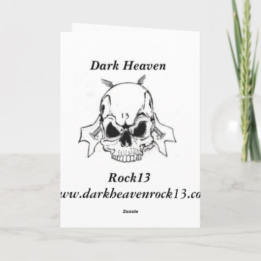 Strampler der Sensenmann - lustige Karte (Rückseite)