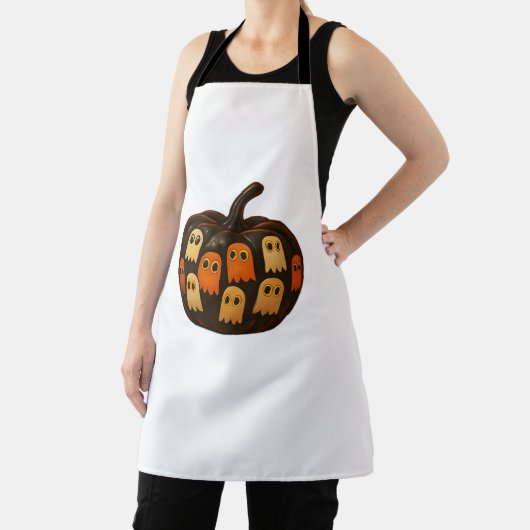 Strampler Pumpkin Ghosts Halloween Geschenk Classi Schürze (InSitu)