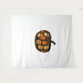 Strampler Pumpkin Ghosts Halloween Geschenk Classi Wandteppich (Vorderseite (Horizontal))