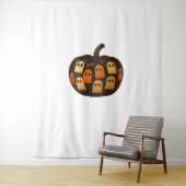 Strampler Pumpkin Ghosts Halloween Geschenk Classi Wandteppich (Beispiel)