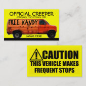 Strampler-Visitenkarte Visitenkarte (Vorne/Hinten)