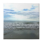 Strand Abstrakte künstlerische Geschenke Gabe Gnad Fliese (Vorderseite)