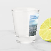 Strand Abstrakte künstlerische Geschenke Gabe Gnad Schnapsglas (Links)